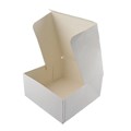 White Cake Boxes 10 X 10 X 4 InchAlternative Image1