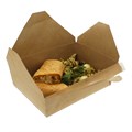 No. 3 1800Ml Leaf Kraft Deli Food BoxesAlternative Image2