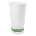 Vegware Compostable Single Wall Cup WhiteAlternative Image1