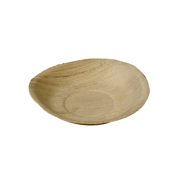 Naturesse Palm Leaf Compostable Disposable Plate Round 18Cm