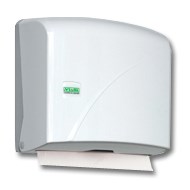 White Paper Towel Dispenser For Z/Fold Towels