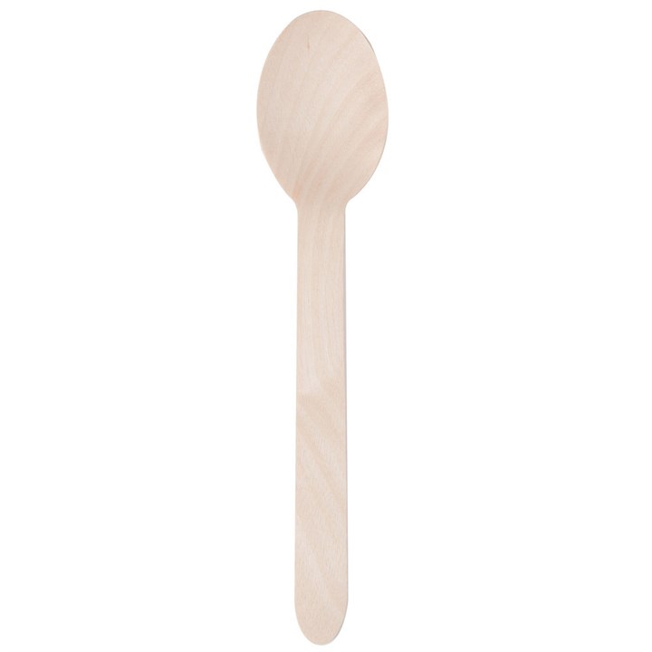 Disposable Biodegradable Wood Dessert Spoons