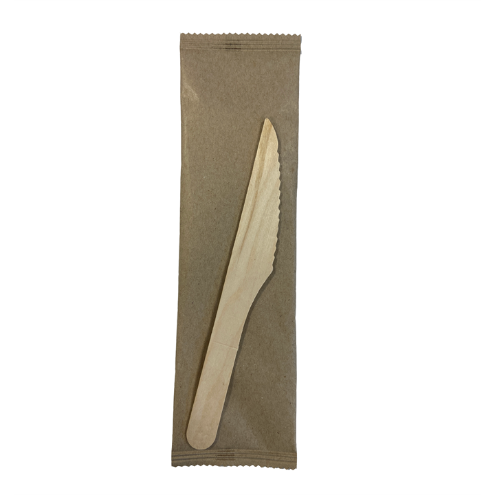 Individually Packed Wooden Knife