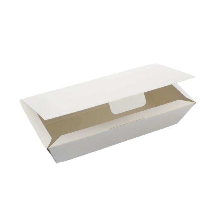 LARGE WHITE NESTED FOOD BOX