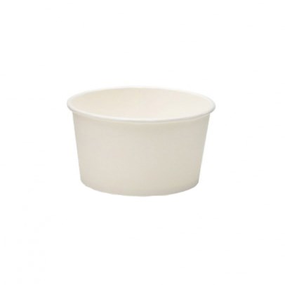 5Oz White Ice Cream Cup
