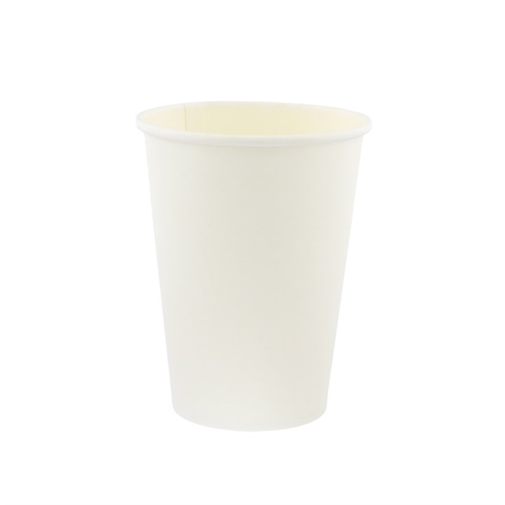 12Oz White Single Wall Cups