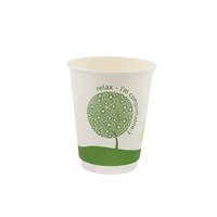 8Oz Leaf Compostable Double Wall Cups