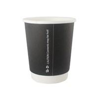 Black Double Wall Cups