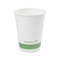 Vegware Compostable Single Wall Cup White
