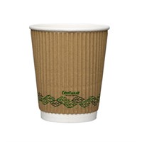 Leafware Kraft Ripple Cup